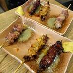 やきとん　あさちゃん - モツ焼