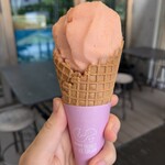 ラシーヌ ファーム トゥー パーク - トマトレモン　シングルコーン480円　何口か食べちゃいました〜