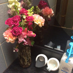 月亭 - お手洗いのお花