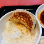 佐野ラ－メン たかの - 塩味ラーメン 餃子3個 半ライス 990円