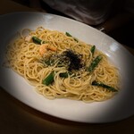 ぎをん椿庵 - 海老と帆立の明太子クリームソース