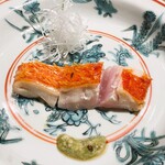 温石 - 金目鯛の鱗焼き