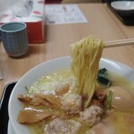鳥めし 鳥藤 豊洲市場 - ラーメン詳しくないですが麺がまた旨い