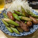 すずや - アスパラバターウィンナー！