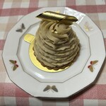 Patisserie Cache-Cache - 和栗のモンブラン　税込600円