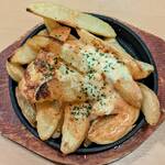 元気酒場 - ポテト明太チーズ焼き