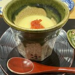 鮨旬美西川 - 茶碗蒸し　梅肉のせ