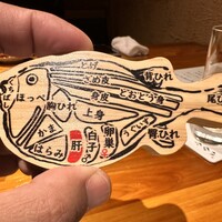 ふぐ料理 うめい - 素敵な箸置き。料理が出て来る度に何処の部位なのかを確認しながら楽しめました。