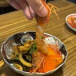 焼鳥ホルモン 炭焼き0式 - 