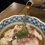 焼鳥ホルモン 炭焼き0式 - 鯛出汁茶漬け