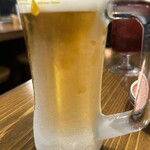 焼鳥ホルモン 炭焼き0式 - 乾杯のビール