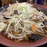 めんくま - 野菜冷やしらーめん 特盛 1,130円