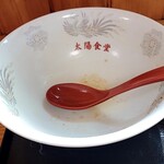 太陽食堂 - かつて味噌ラーメンが入ってた