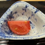 鮨旬美西川 - フルーツトマト　レモン酢がけ