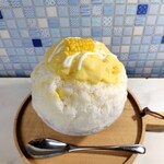 マルモ食堂 - とうもろこしミルクかき氷