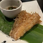 小料理 椿 - 甘鯛の松笠揚げ