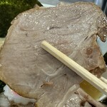 手打ち 蓮 - 銘柄豚チャーシュー赤身部位