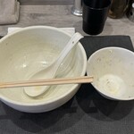 手打ち 蓮 - 完食です