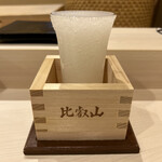 すし崇 - 佐久の花 シャーベット酒