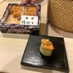 すし崇 - 豊洲市場で1番高値で競り落とされたウニ＂01札ウニ＂