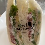 アウルグリーン - アボカドとツナサラダサンド440円税込✧︎*。