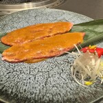 煌 焼肉 - 特選牛ほほ肉の味噌タレ焼き