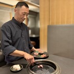 煌 焼肉 - プロが全て焼いてくれる安心のフルアシスト