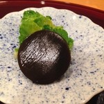 太庵 - お漬け物　プチベールと塩昆布