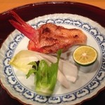 太庵 - 焼きもの　キンキの塩焼き