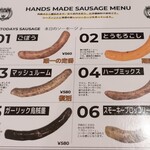 Hathor - 新しいソーセージメニュー