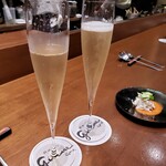 料理とワイン じょかーれ - 1口飲んだけど乾杯