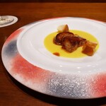 料理とワイン じょかーれ - フォアグラソテーとうもろこしソース