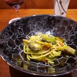 料理とワイン じょかーれ - アワビのジェノベーゼ