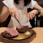 ステーキハウス キッチンリボン - 