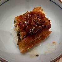 寿司福島 - 熱すぎるなんか皿が汚いうなぎ