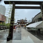 来々軒 - 土砂降りの水天宮①