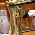 麺屋 真心 - 牡蠣クリームもストレート麺極細麺