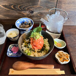 CHAZU - 料理写真:博多明太と高菜のお茶漬け1500円