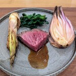 La Stalla - 良い等級の仔を産んだ母牛だったことでしょう。しっかりと再肥育されて良いコンディションだと思います