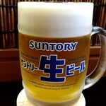 俺の中華たなか家 - 先着☆は「サントリートリプル生中ジョッキ」❗ビール冷え❄冷え❄ジョッキも冷え❄冷え❄