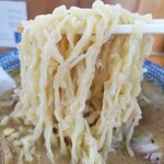 白河手打らーめん　うさぎ - モッチリ食感の手打ち縮れ麺！