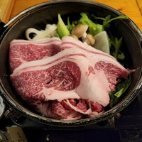 すき焼きと牛まぶし ももしき - すき焼き