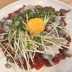 チャンシンユッケ - タコユッケ(ユッケナクチタンタンイ)〜육회탕탕이　35,000won