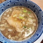 中華そば ひらこ屋 - 「わさ辛」のつけ汁