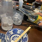 大野商店 - 泡盛で乾杯