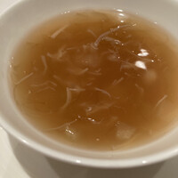 重慶飯店 麻布賓館 - 冬瓜と干し貝柱入りフカヒレのスープ