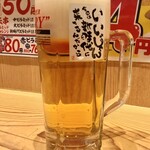 新時代44 - 【リアタイ更新】仕方なく生ビール(180円)を、、、