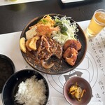 庄屋 - ☆エビフライ　ハンバーグ　唐揚げ　こちらがいい！