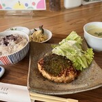 ベジラボ - 日替わりポタージュスープ定食（ズッキーニ）