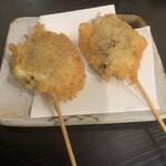 ゆるり - しいたけ肉詰めフライ